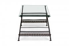 Maurizio Tempestini Maurizio Tempestini for Salterini Butterfly Form Metal Coffee Table with Magazin - 4653447
