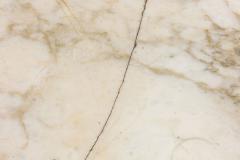 Maurizio Tempestini Maurizio Tempestini for Salterini Metal Coffee Table Marble Top Glass Shelf - 4272931