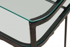 Maurizio Tempestini Maurizio Tempestini for Salterini Mid Century Black Metal Ribbon Console Table - 4653465
