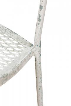 Maurizio Tempestini Maurizio Tempestini for Salterini Mid Century Ribbon Wrought Iron Painted Whit - 4639723