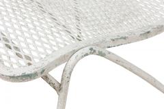 Maurizio Tempestini Maurizio Tempestini for Salterini Mid Century Ribbon Wrought Iron Painted Whit - 4639725