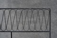 Maurizio Tempestini Maurizio Tempestini for Salterini Queen Size Wrought Iron Ribbon Headboard - 4302364