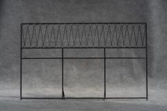 Maurizio Tempestini Maurizio Tempestini for Salterini Queen Size Wrought Iron Ribbon Headboard - 4302460