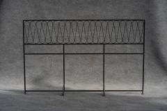 Maurizio Tempestini Maurizio Tempestini for Salterini Queen Size Wrought Iron Ribbon Headboard - 4302463