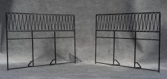 Maurizio Tempestini Maurizio Tempestini for Salterini Queen Size Wrought Iron Ribbon Headboard - 4302477