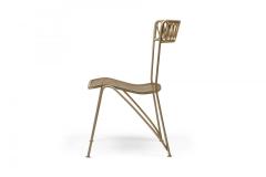 Maurizio Tempestini Maurizio Tempestini for Salterini Ribbon Dining Chairs with Mesh Metal Seat - 4274209