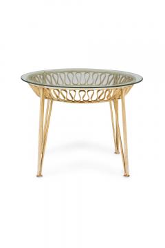 Maurizio Tempestini Maurizio Tempestini for Salterini White Metal Ribbon Occasional Table - 4274379