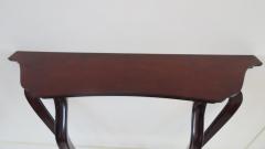 Maurizio Tempestini Pair of Unique Walnut Curved Console by Arch Tempestini 1940 1950 - 1713403