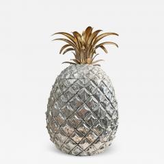 Mauro Manetti Enormous Mauro Manetti Silver And Gilt Pineapple Champagne Bucket - 4176937