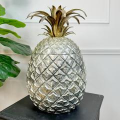 Mauro Manetti Enormous Mauro Manetti Silver and Gilt Pineapple Champagne Bucket - 3498267