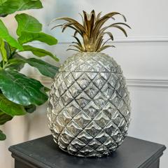 Mauro Manetti Enormous Mauro Manetti Silver and Gilt Pineapple Champagne Bucket - 3498269