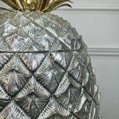 Mauro Manetti Enormous Mauro Manetti Silver and Gilt Pineapple Champagne Bucket - 3498271