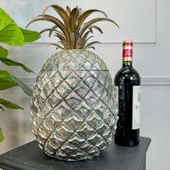 Mauro Manetti Enormous Mauro Manetti Silver and Gilt Pineapple Champagne Bucket - 3498275