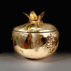 Mauro Manetti Gold Pomegranate Ice Bucket - 4149190