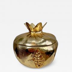 Mauro Manetti Gold Pomegranate Ice Bucket - 4176935
