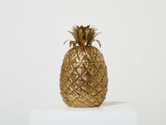 Mauro Manetti Mauro Manetti Pineapple Ice Bucket gilt plated Italy from 1970 - 2726901