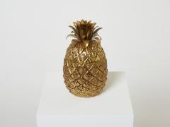 Mauro Manetti Mauro Manetti Pineapple Ice Bucket gilt plated Italy from 1970 - 2726902