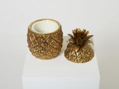 Mauro Manetti Mauro Manetti Pineapple Ice Bucket gilt plated Italy from 1970 - 2726903