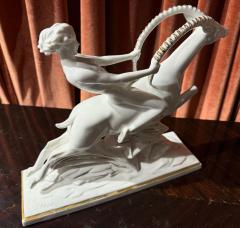 Max Fritz Gazelle Rider Art Deco Porcelain Sculpture Germany circa 1930 - 4510030