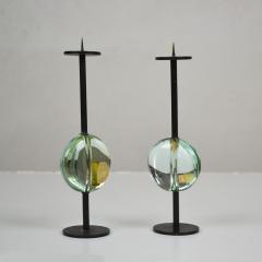 Max Ingrand 20th Century Max Ingrand Pair of Candleholders for Fontana Arte - 1922693