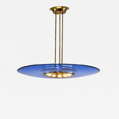 Max Ingrand Blue glass chandelier - 2109153