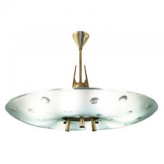 Max Ingrand Fontana Arte Chandelier by Max Ingrand Italy 1955 - 1001409