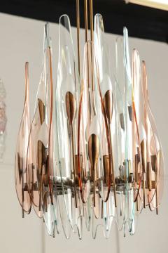 Max Ingrand Fontana Arte Dahlia Chandelier Made in Italy by Max Ingrand - 467798