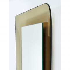 Max Ingrand Fontana Arte Max Ingrand Slender Smoked Glass Mirror - 993933