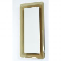 Max Ingrand Fontana Arte Max Ingrand Slender Smoked Glass Mirror - 993936