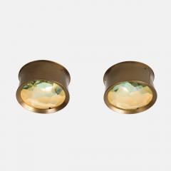Max Ingrand Gem Cut Crystal Wall or Ceiling Lights Model 2319 by Max Ingrand - 4237714