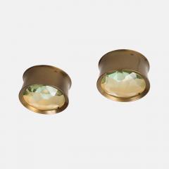 Max Ingrand Gem Cut Crystal Wall or Ceiling Lights Model 2319 by Max Ingrand - 4237719