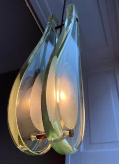 Max Ingrand Glass Pendant by Fontana Arte Max Ingrand Model 2259 Italy circa 1960 - 2090764