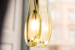 Max Ingrand Glass Pendant by Fontana Arte Max Ingrand Model 2259 Italy circa 1960 - 2090766