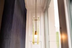 Max Ingrand Glass Pendant by Fontana Arte Max Ingrand Model 2259 Italy circa 1960 - 2090775