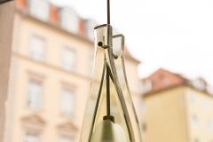 Max Ingrand Glass Pendant by Fontana Arte Max Ingrand Model 2259 Italy circa 1960 - 2090781
