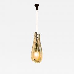 Max Ingrand Glass Pendant by Fontana Arte Max Ingrand Model 2259 Italy circa 1960 - 2094111
