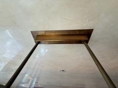 Max Ingrand Grand and Rare Linear Glass and Brass Chandelier by Max Ingrand for Fontana Arte - 4593709