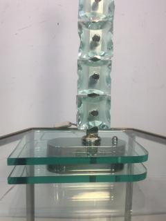 Max Ingrand ITALIAN MID CENTURY MODERNIST GLASS TABLE LAMP - 770923