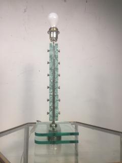 Max Ingrand ITALIAN MID CENTURY MODERNIST GLASS TABLE LAMP - 770926