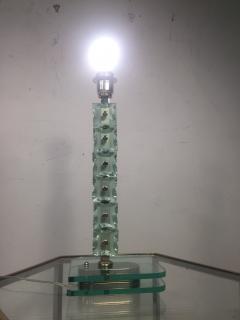 Max Ingrand ITALIAN MID CENTURY MODERNIST GLASS TABLE LAMP - 770927