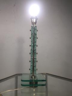 Max Ingrand ITALIAN MID CENTURY MODERNIST GLASS TABLE LAMP - 770929