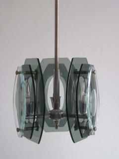 Max Ingrand Italian Mid Century Modern Glass Pendant Style of Max Ingrand for Fontana Arte - 1759541