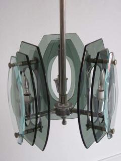 Max Ingrand Italian Mid Century Modern Glass Pendant Style of Max Ingrand for Fontana Arte - 1759543
