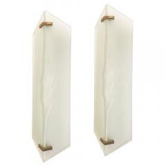 Max Ingrand Large Fontana Arte Sconces by Max Ingrand Italy 1960s - 2500642