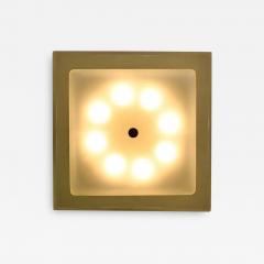 Max Ingrand Large Max Ingrand for Fontana Arte Flush Mount Chandelier C1960 - 3412054