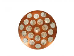 Max Ingrand Large Scale Saucer Pendant by Max Ingrand for Fontana Arte - 4265172