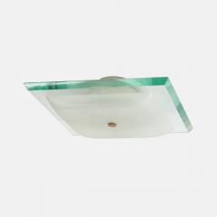 Max Ingrand Large Square Flush Mount Ceiling Light Model 1990 by Max Ingrand - 3535021