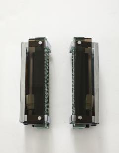 Max Ingrand Max Ingrand Chiseled Glass Sconces - 4296747
