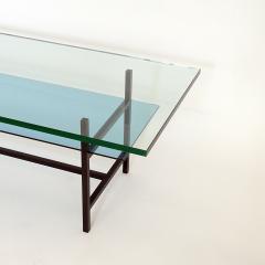 Max Ingrand Max Ingrand Minimalistic Two Tier Coffee Table for Fontana Arte Italy 1960s - 4168873
