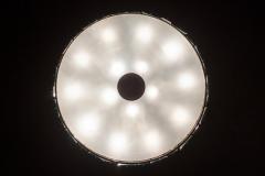 Max Ingrand Max Ingrand for Fontana Arte Attributed Round Crystal Chandelier 1940 - 2950019